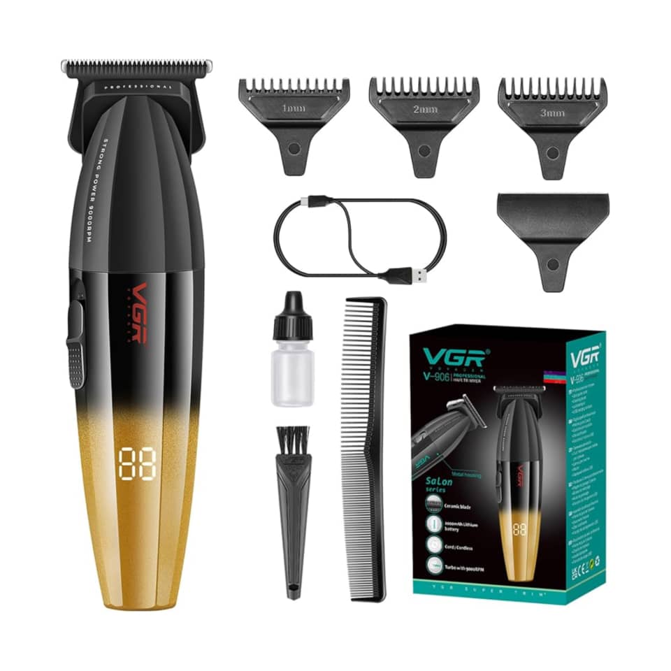 ماشین اصلاح سر و صورت وی جی آر مدل V-906